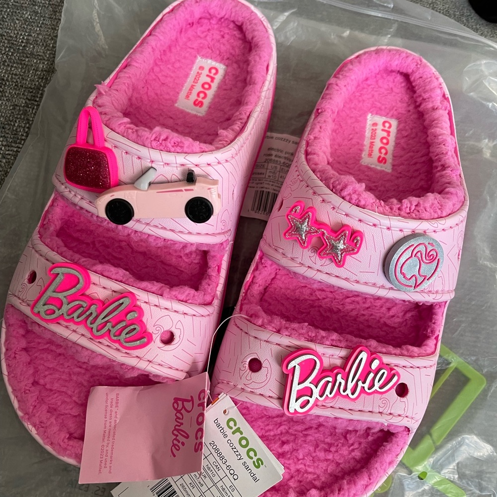Crocs Barbie The Movie Slides